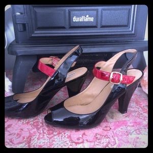 Steve Madden patent leather Mary Jane pumps